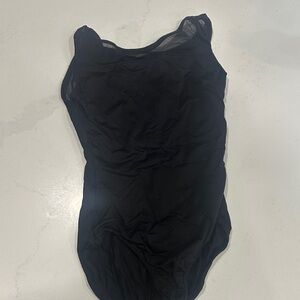 Black Sleeveless Bodysuit